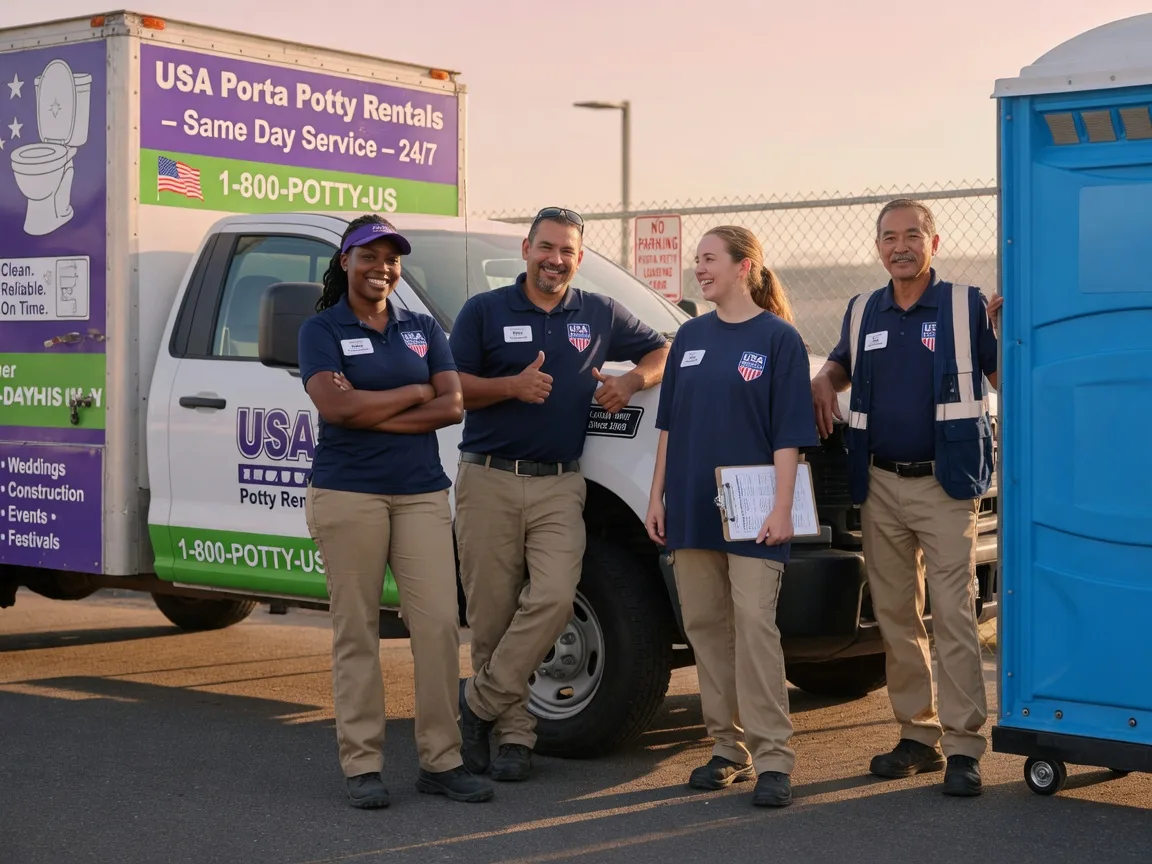 Porta Potty Rental company in Lewis, KS