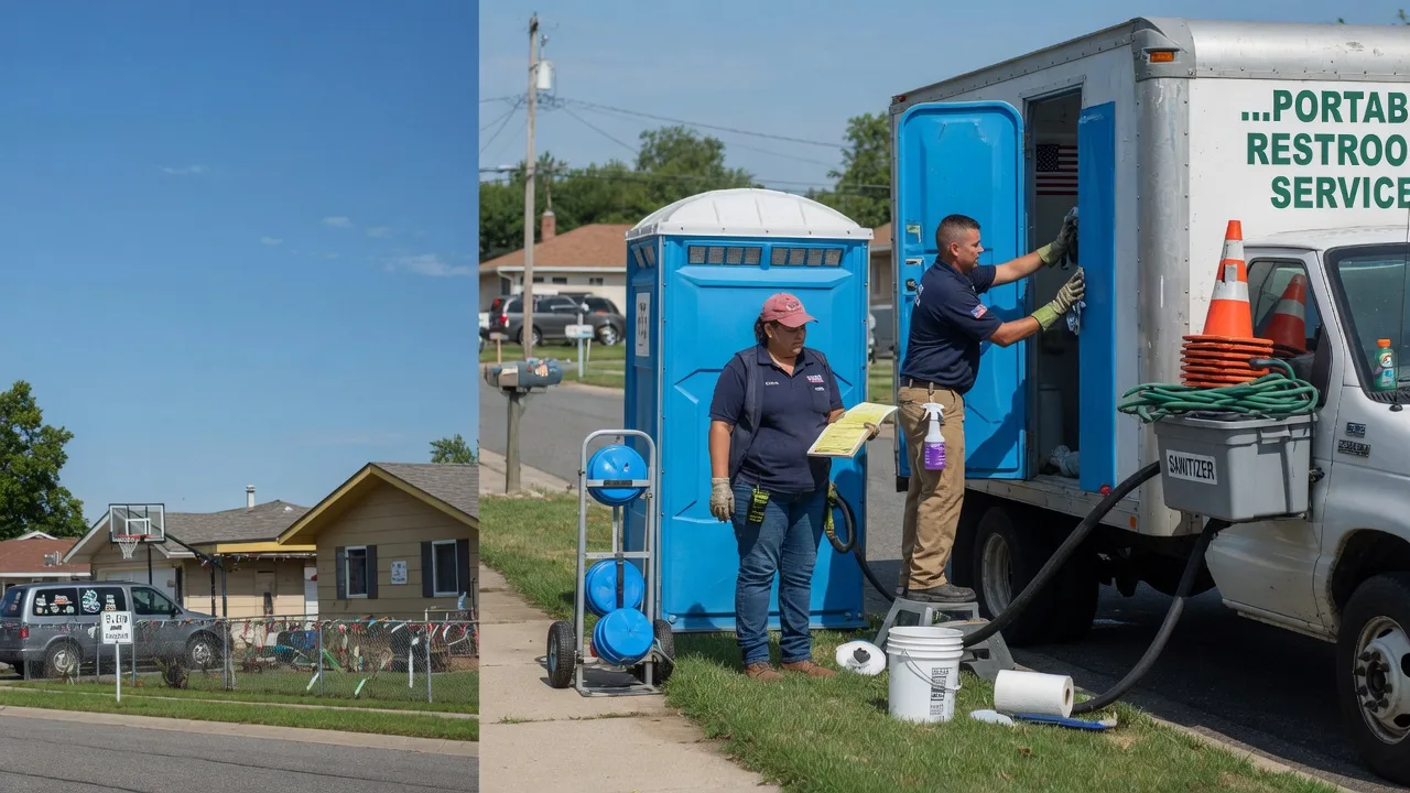 Portable Toilet Rental in Lewis, KS near me